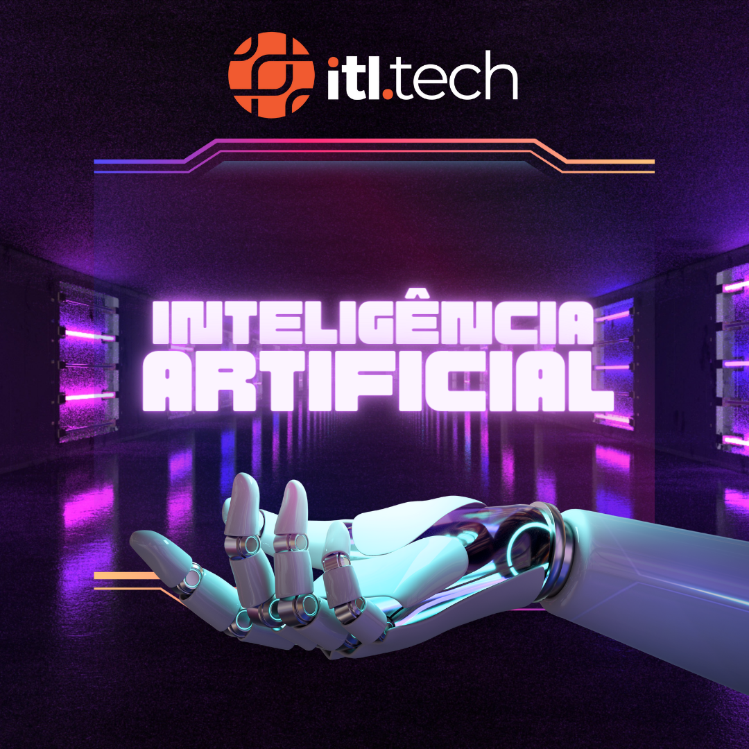 post do instagram vendas inteligencia artificial tecnologia IA neon