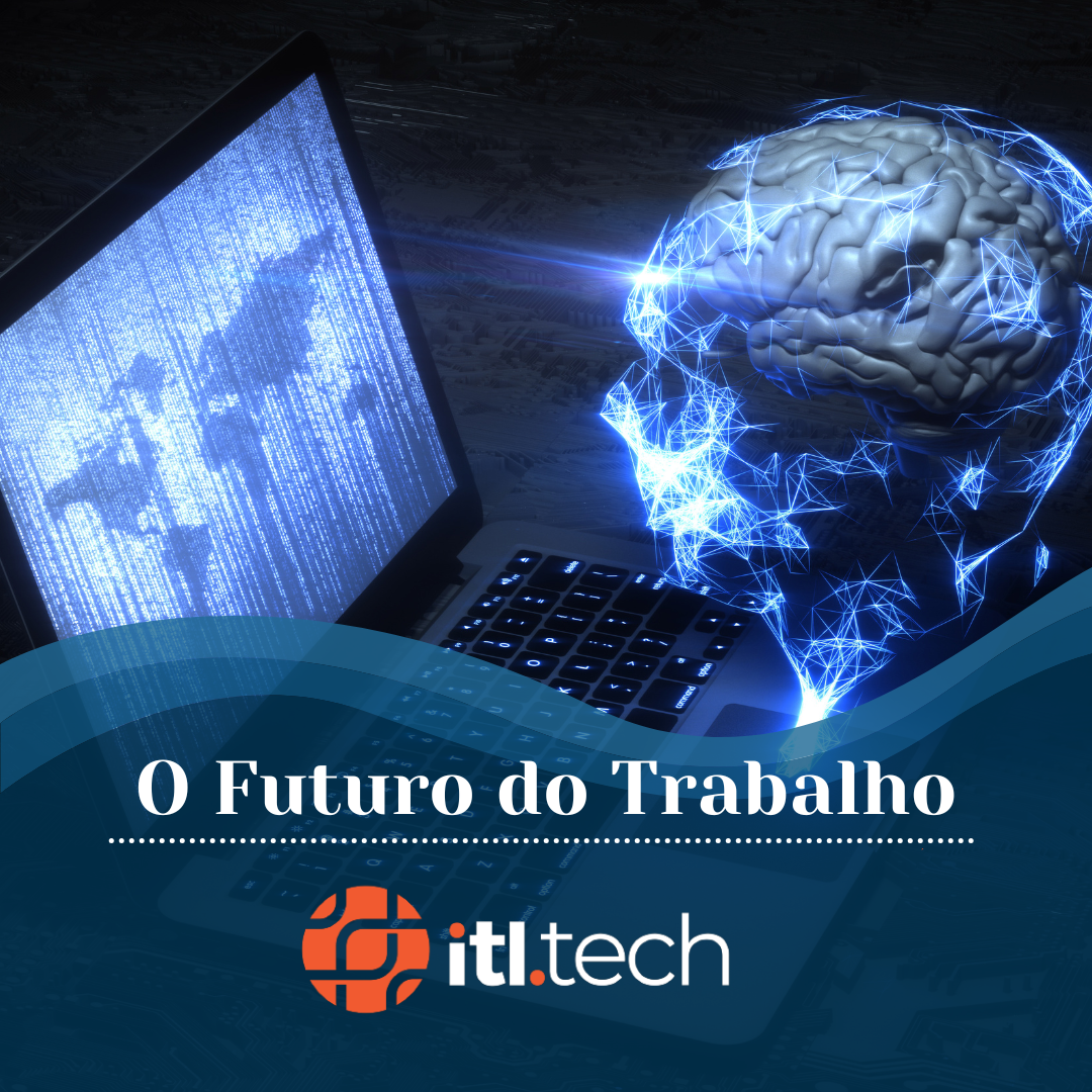 Instagram Post Futuro do Trabalho Moderno Azul ()